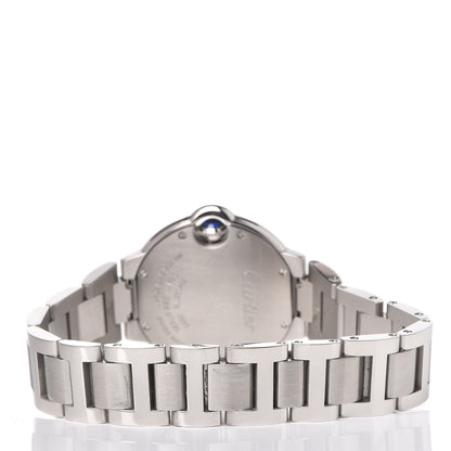 Cartier Stainless Steel 33mm Ballon Bleu De Quartz Watch 4 of 7