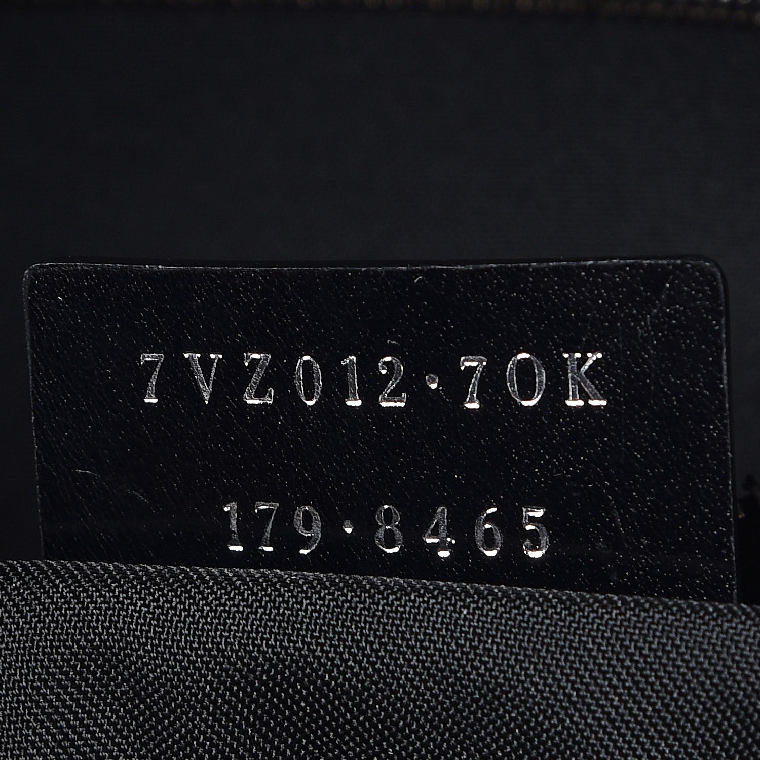 Fendi Nylon Calfskin Faces No Words Emoticon Pouch Pocket Backpack Asfalto 7 of 10