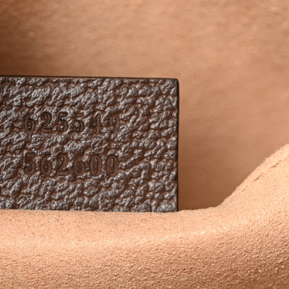 Gucci GG Supreme Monogram Web Ophidia Pouch Brown 7 of 9