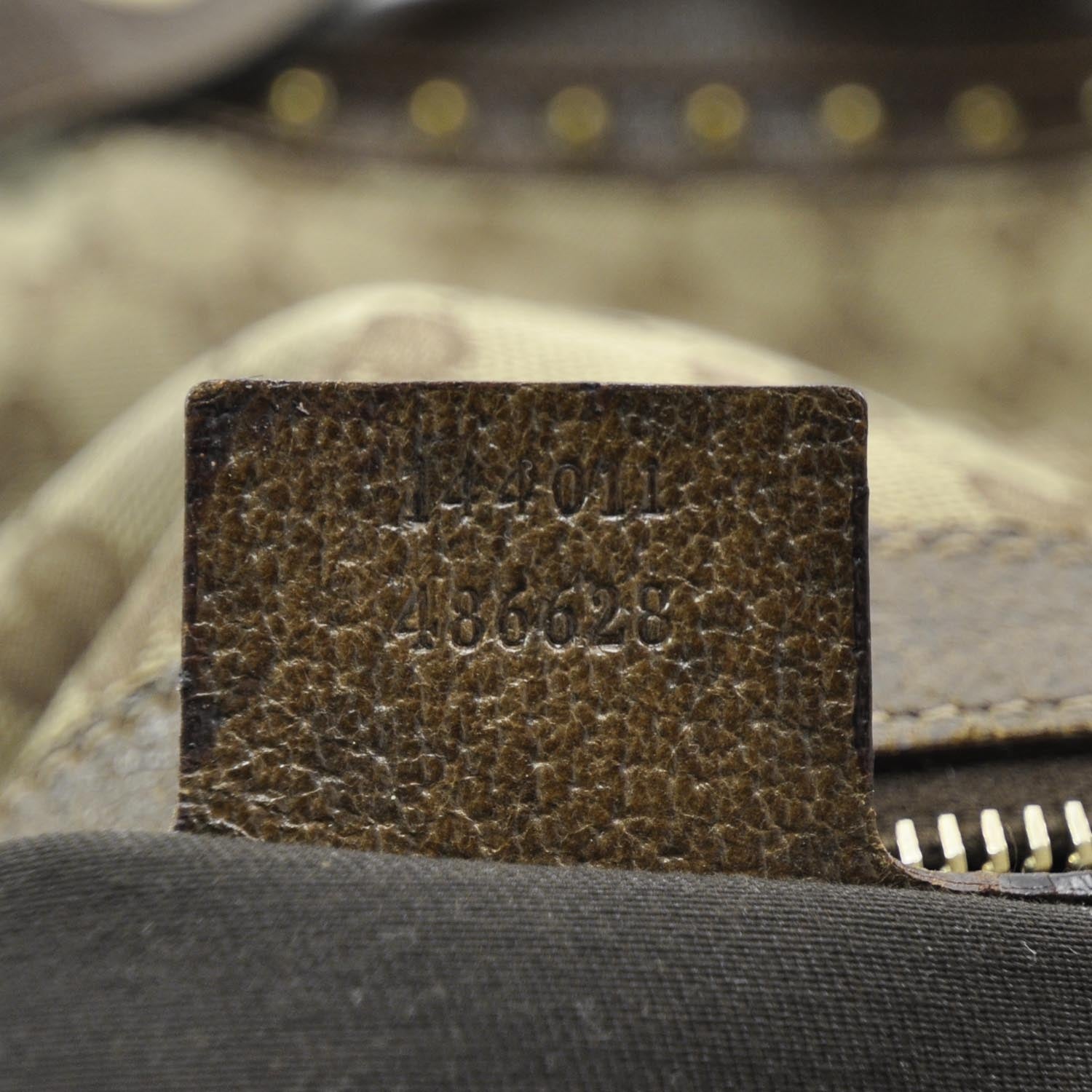 Gucci Monogram Pelham Messenger Bag Brown 9 of 10