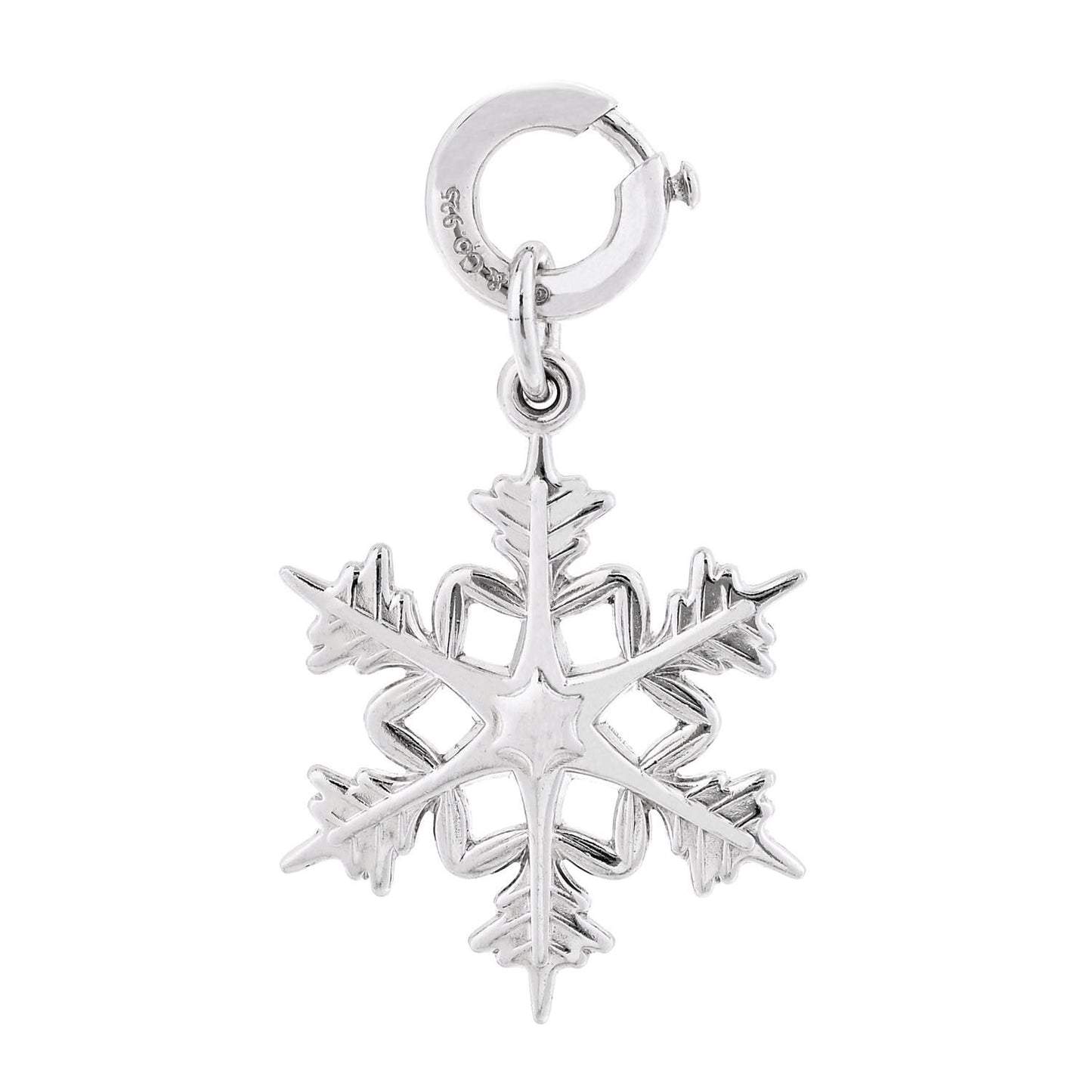 Sterling Silver Snowflake Charm
