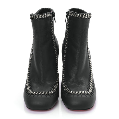 Christian Louboutin Calf Morphee Catenabontina 85 Booties 40 Black 2 of 7