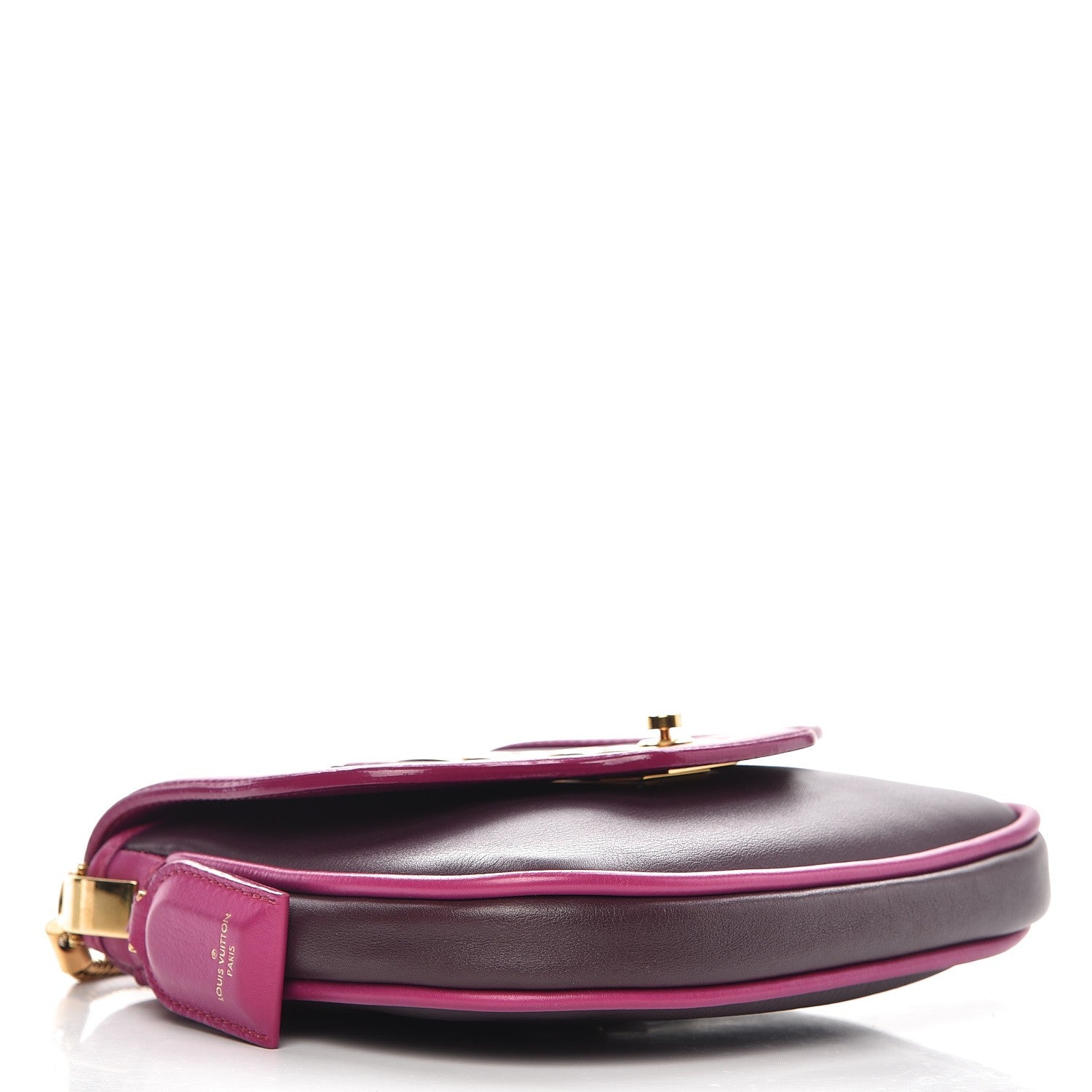 Louis Vuitton Cuir Art Deco Trapeze Prune Cyclamen 4 of 6