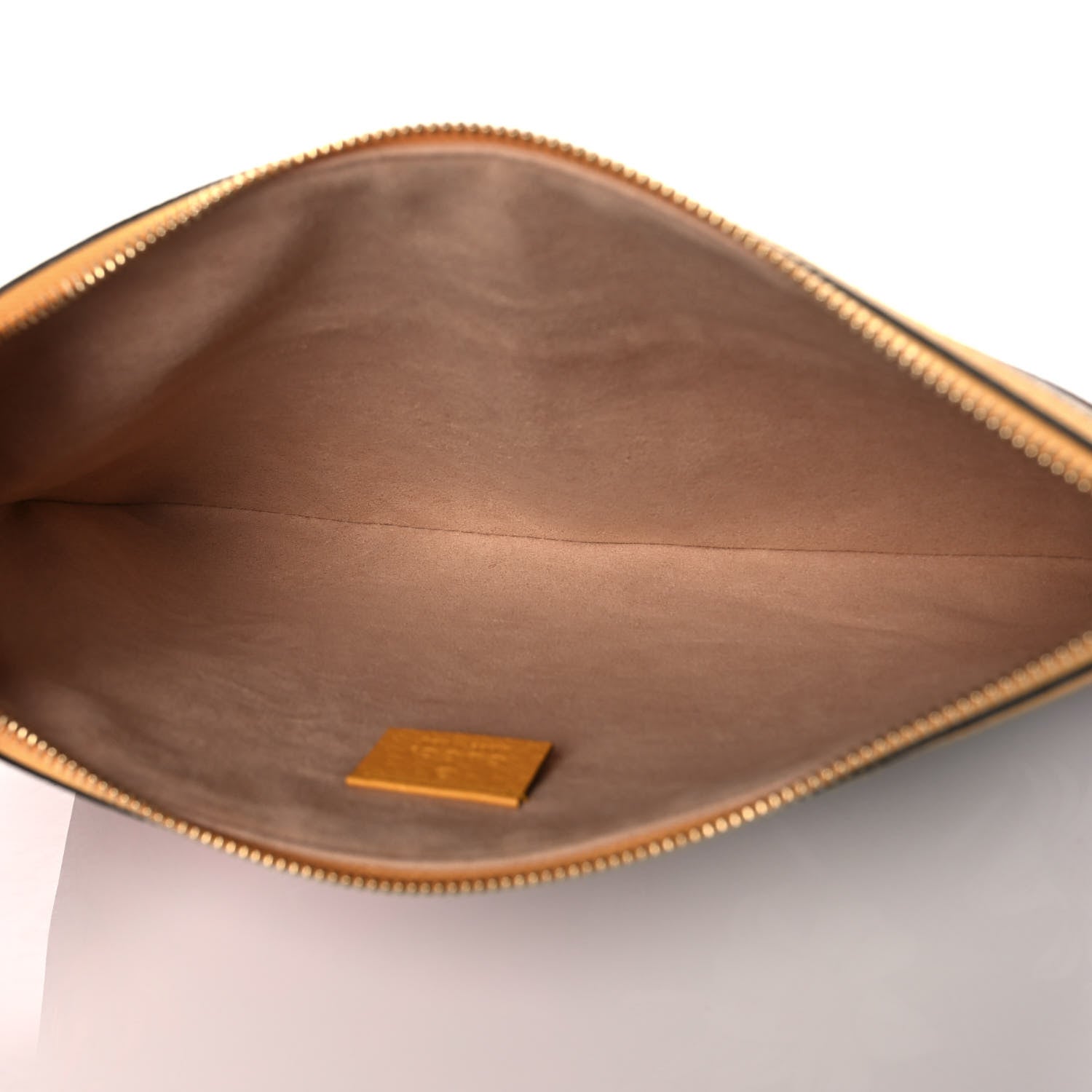 Gucci GG Supreme Monogram Flora Large Ophidia Pouch Clutch Beige Multicolor Crop 5 of 10