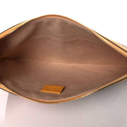 Gucci GG Supreme Monogram Flora Large Ophidia Pouch Clutch Beige Multicolor Crop 5 of 10