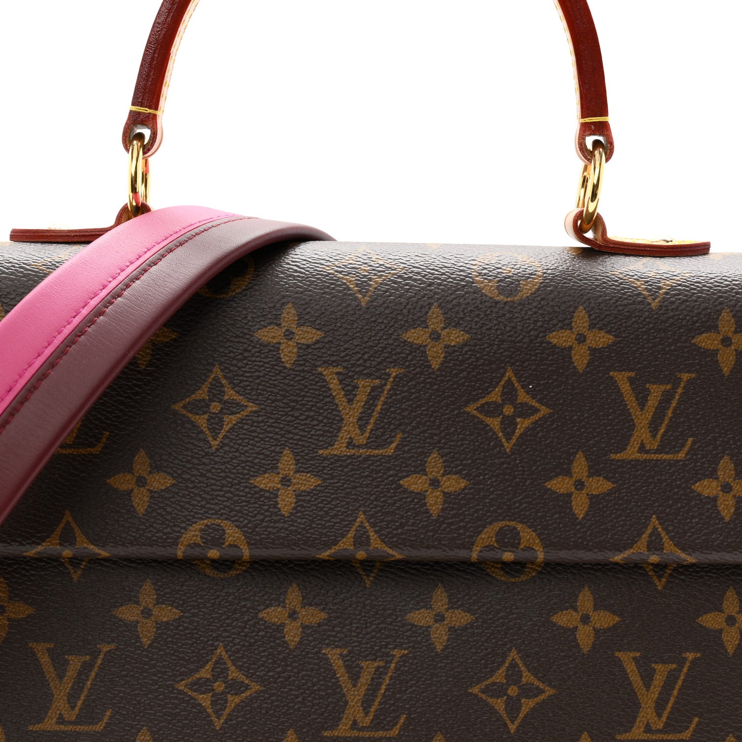 Monogram Cluny BB Bordeaux Fuchsia