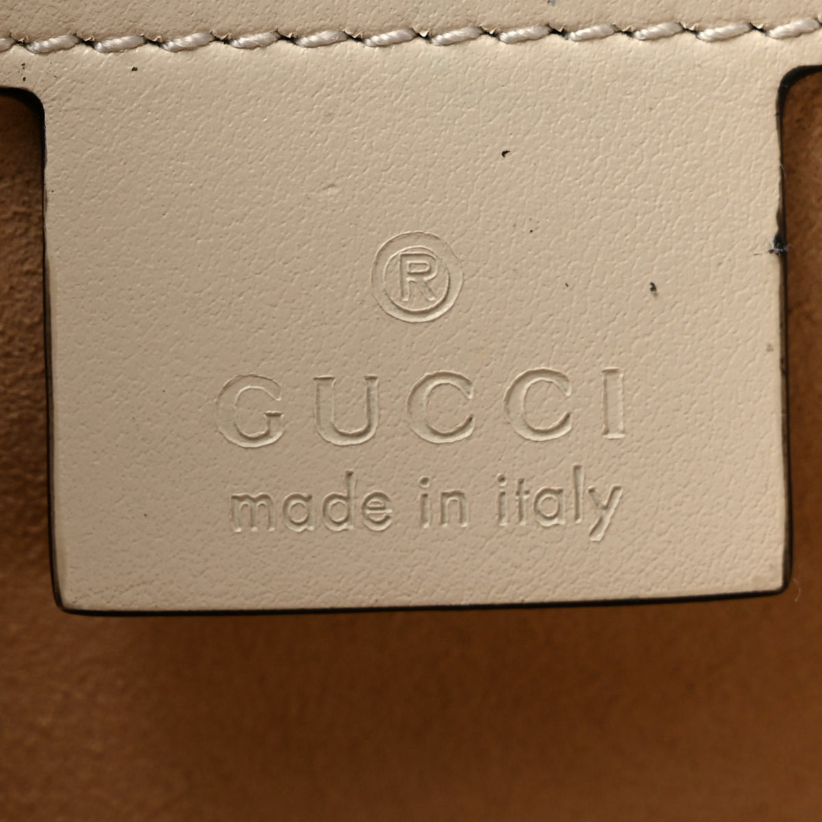 Gucci Calfskin Matelasse Small GG Marmont Shoulder Bag White 6 of 10