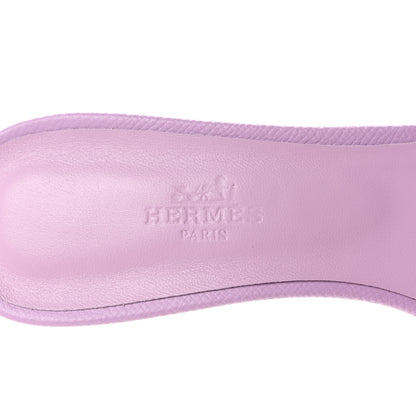 Hermes Epsom Oasis Sandals 39 Violet Amethyste 7 of 9