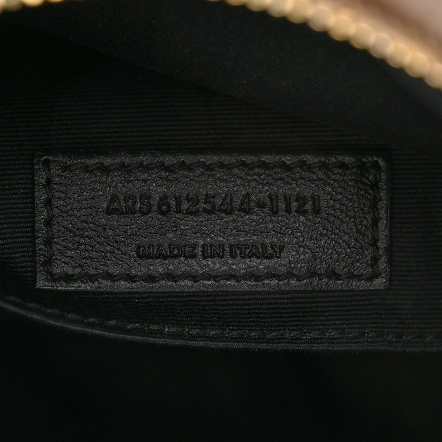 Calfskin Matelasse Monogram Lou Camera Bag Dark Beige
