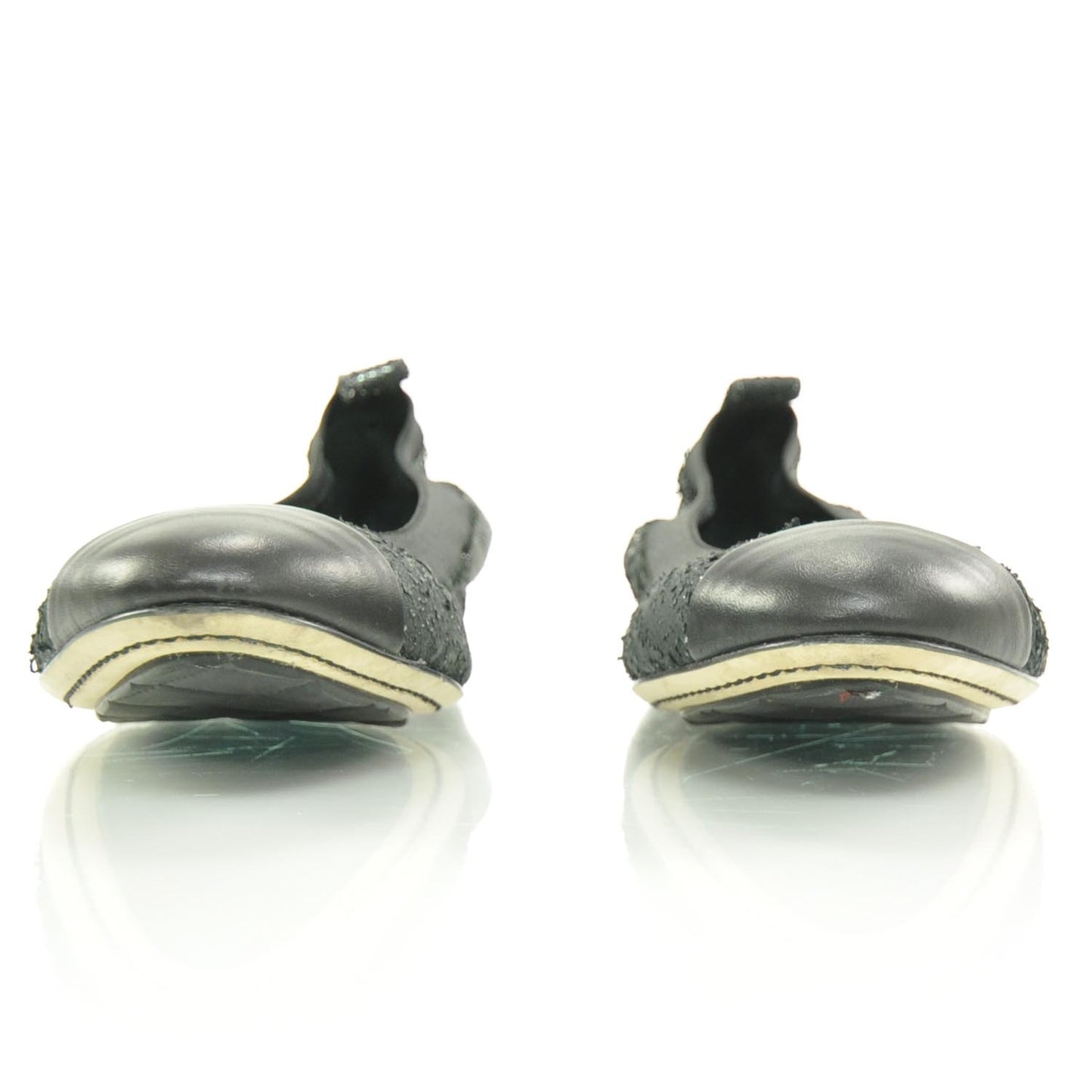 Stretch Spirit Flats 36 Dark Silver