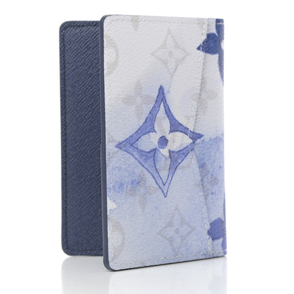 Louis Vuitton Monogram Watercolor Pocket Organizer Blue 3 of 6
