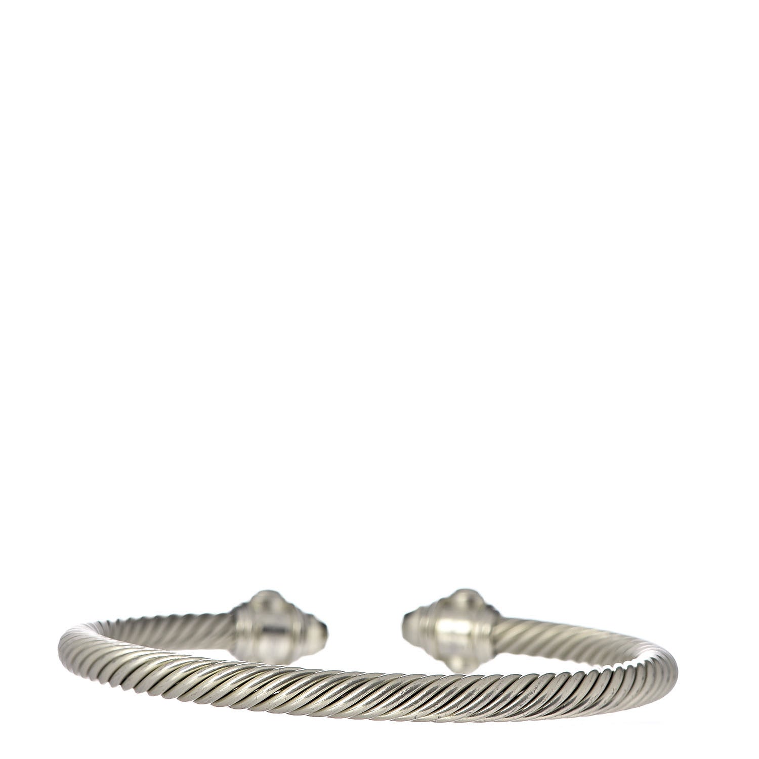 David Yurman Aluminum 5mm Renaissance Bracelet Pale Gold 3 of 4