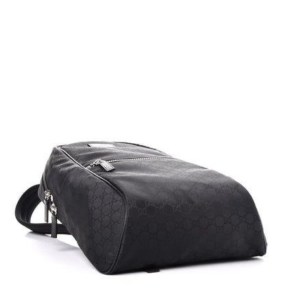 Gucci Nylon Monogram Slim Backpack Black 4 of 7