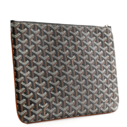 Goyard Goyardine Senat Pochette MM Black 3 of 10