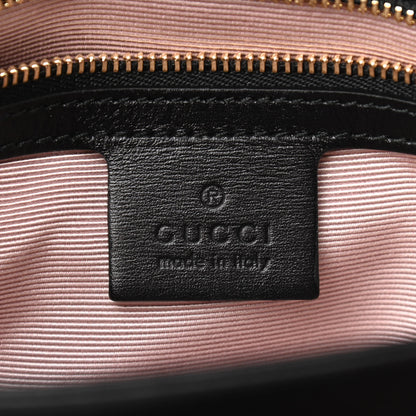 Gucci Vitello Palmellato Lux Small Arli Flap Shoulder Bag Black 6 of 11