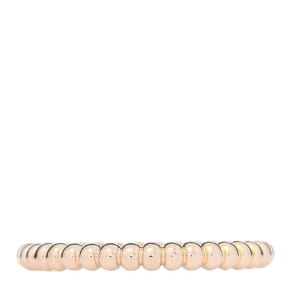 Van Cleef & Arpels 18K Rose Gold Small Perlee Ring 51 5.75 3 of 5