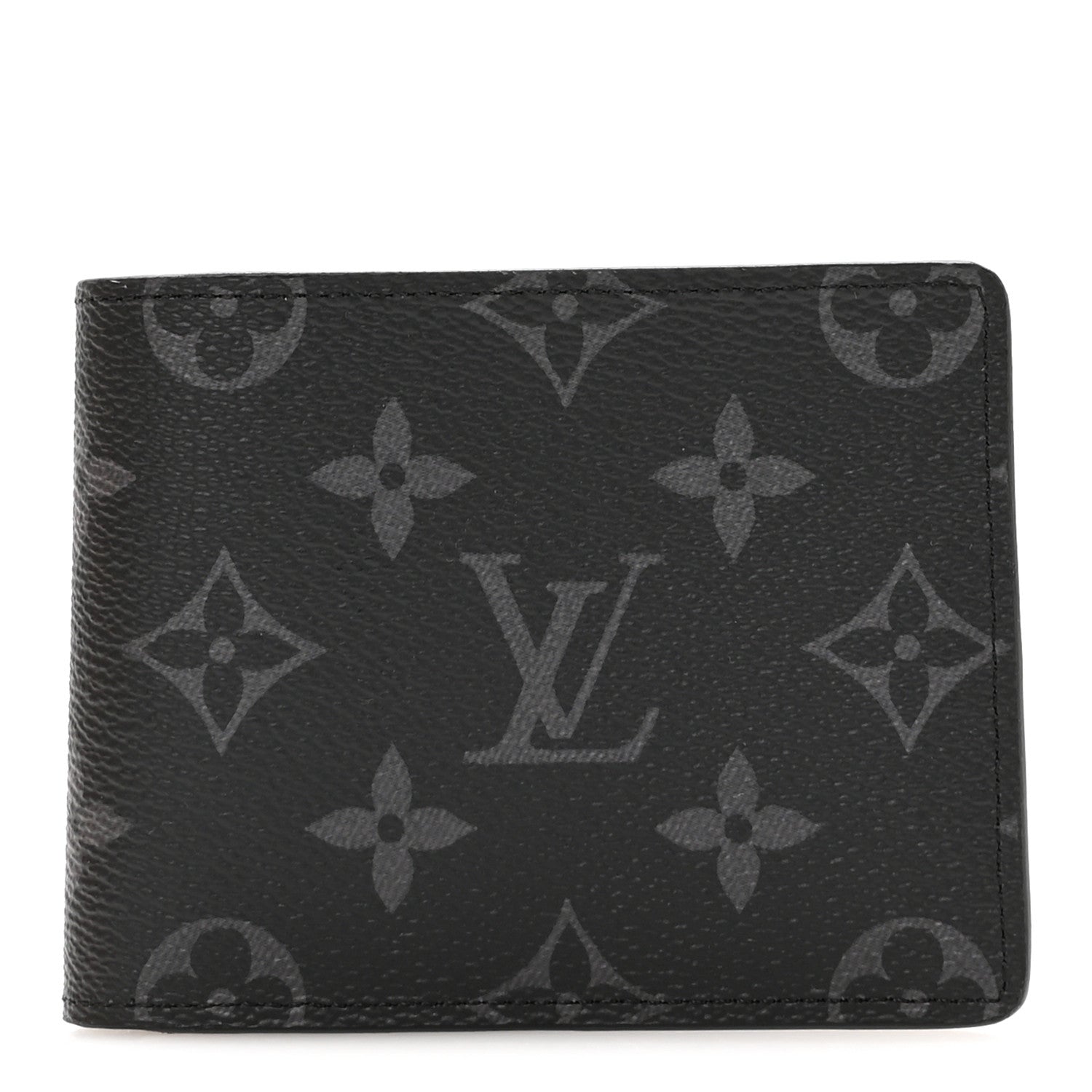 Louis Vuitton Monogram Eclipse Slender Wallet 1 of 7
