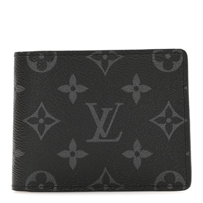 Louis Vuitton Monogram Eclipse Slender Wallet 1 of 7