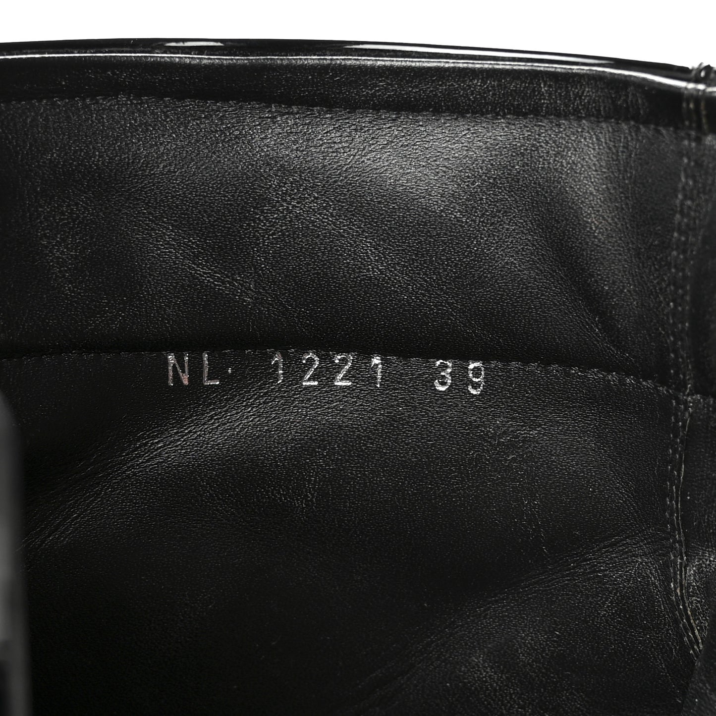 Patent Calfskin Moonlight Boots 39 Black