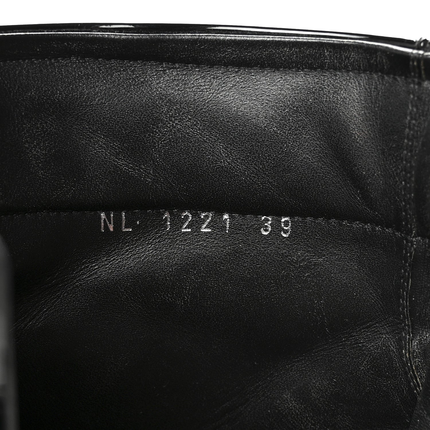Louis Vuitton Patent Calfskin Moonlight Boots 39 Black 9 of 9