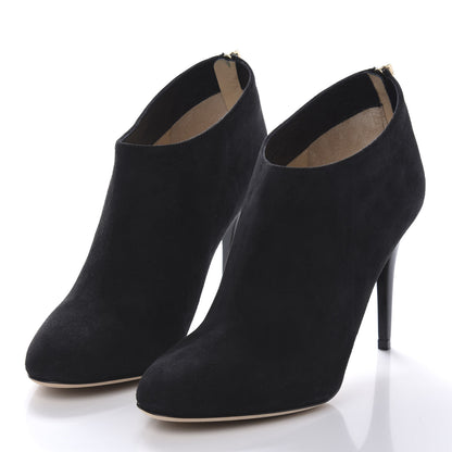 Jimmy Choo Suede Mendez Ankle Boots 37.5 Black 3 of 8