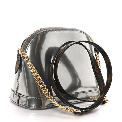 Louis Vuitton Patent Monogram Miroir Mirror Mini Alma Gris Metal 3 of 9