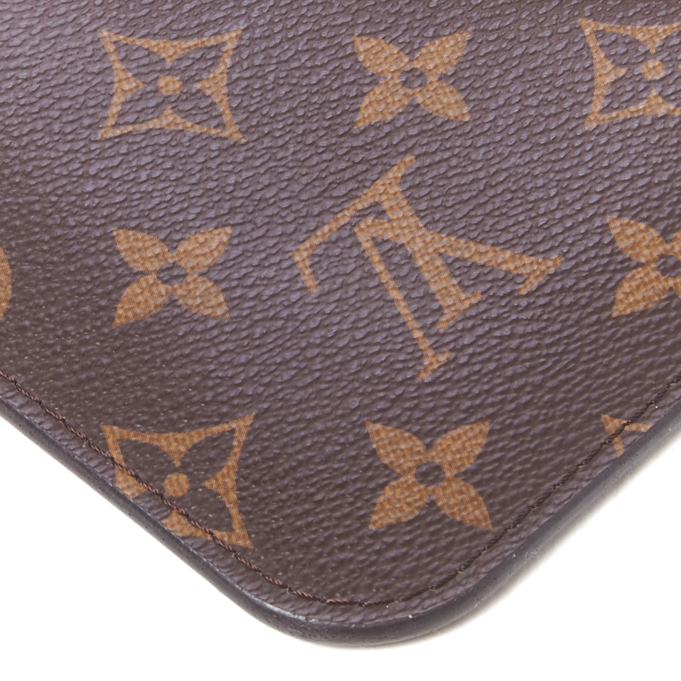 Louis Vuitton Monogram Neverfull MM GM Pochette Grenade 5 of 8