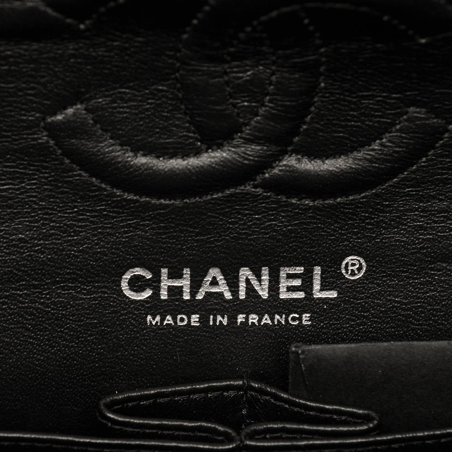 Caviar Quilted Small Double Flap Black