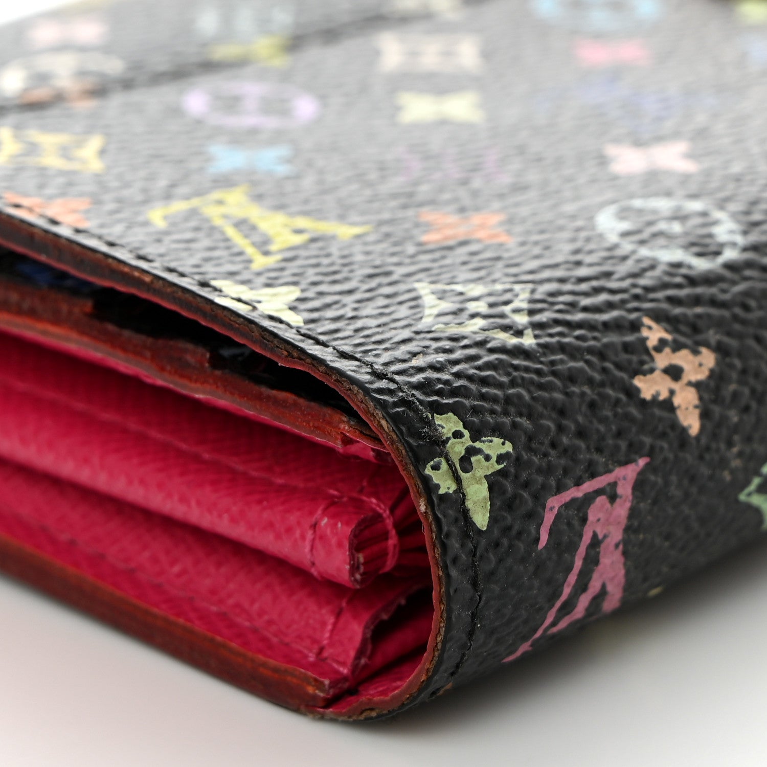Louis Vuitton Monogram Multicolor Sarah Wallet Black Grenade 12 of 15