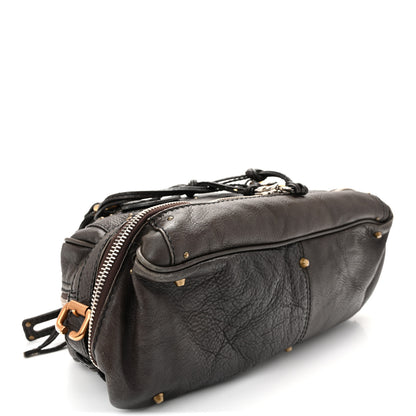 Chloe Calfskin Paddington Double Zip Bowler Chocolate 4 of 10