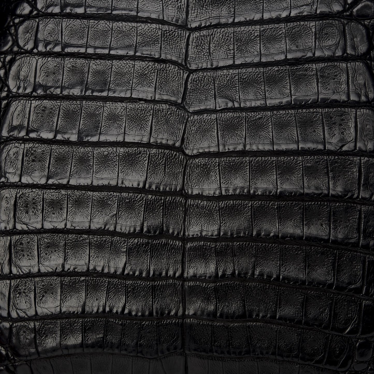 Crocodile Tote Black