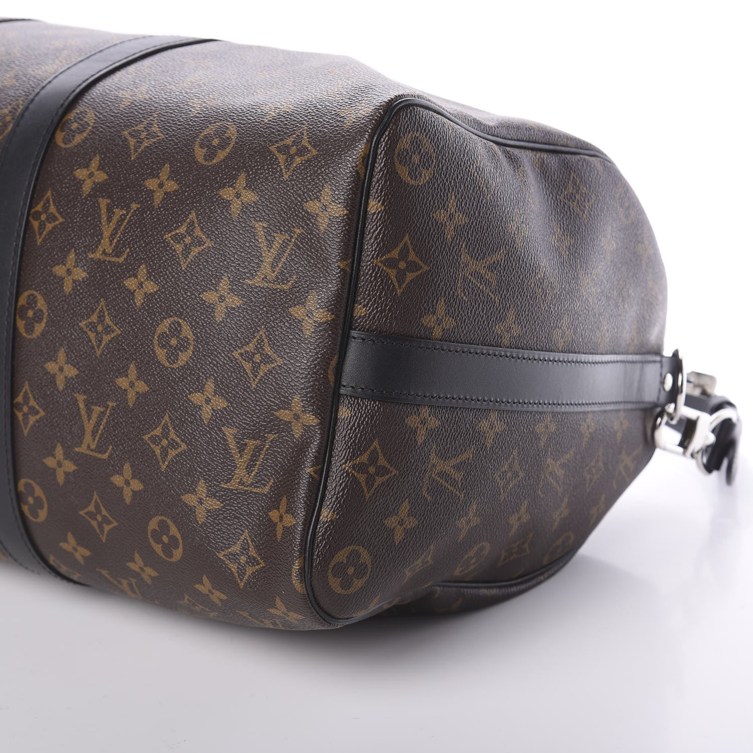 Louis Vuitton Monogram Macassar Keepall Bandouliere 45 8 of 8