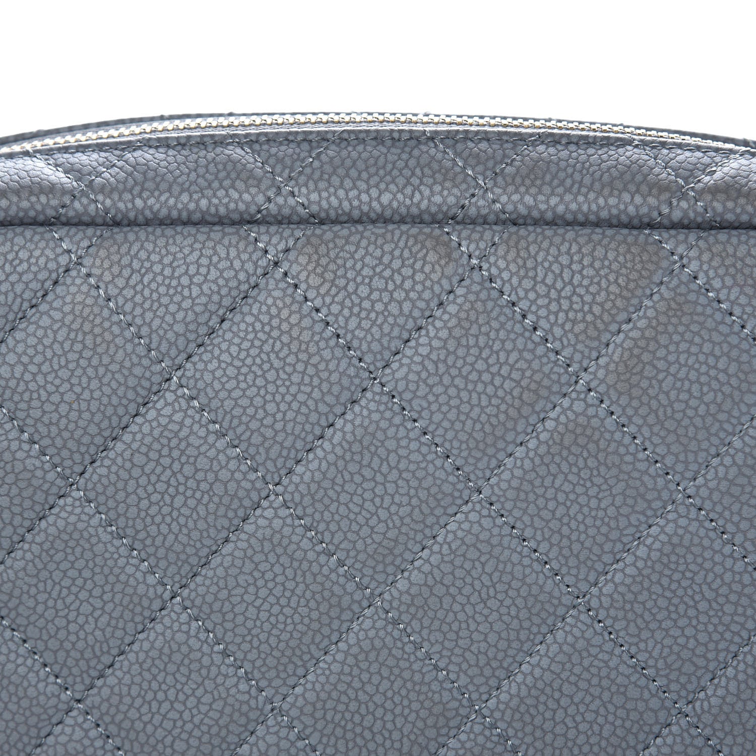 Chanel Caviar Quilted Coco Tassel Small Camera Case Grey 10 of 11