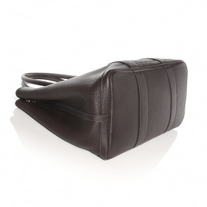 Hermes Fjord Garden Party Tote 36 MM Marron Fonce 4 of 7