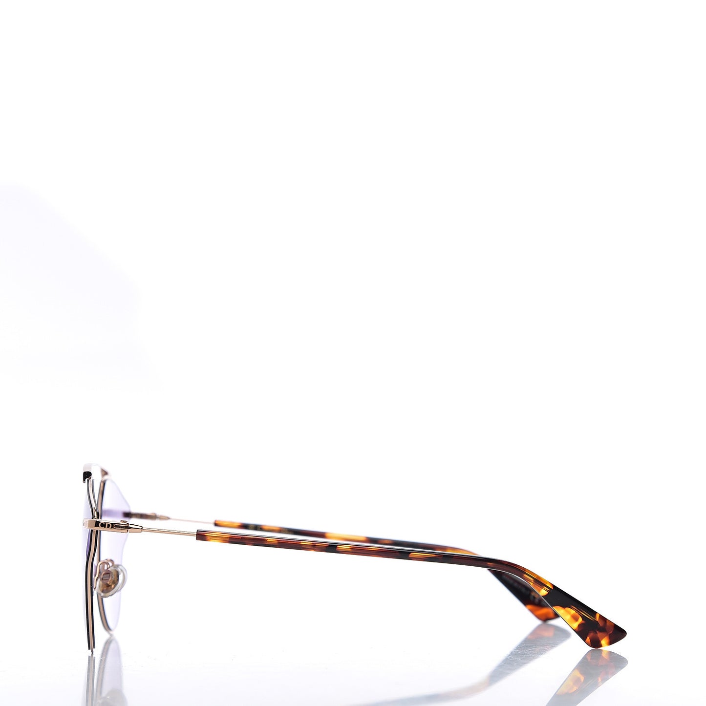 So Real Pop Sunglasses Rose Gold Purple