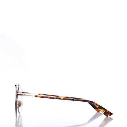 Christian Dior So Real Pop Sunglasses Rose Gold Purple 3 of 9