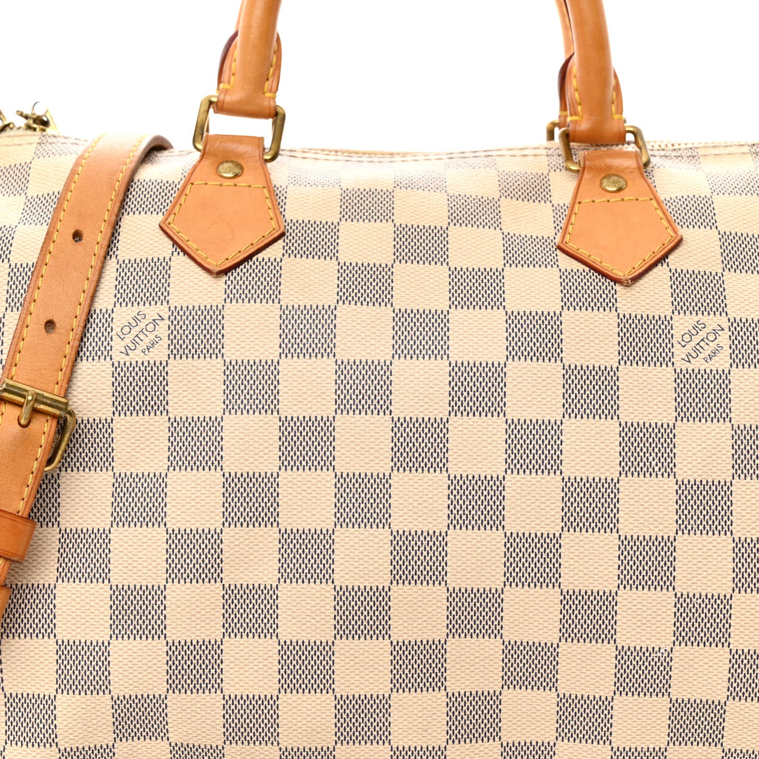 Louis Vuitton Damier Azur Speedy Bandouliere 30 7 of 10