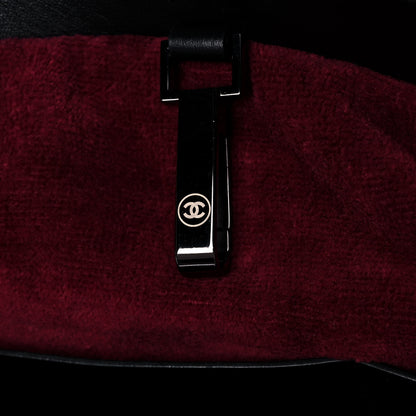 Chanel Terry Cotton CC Tote Black 8 of 14