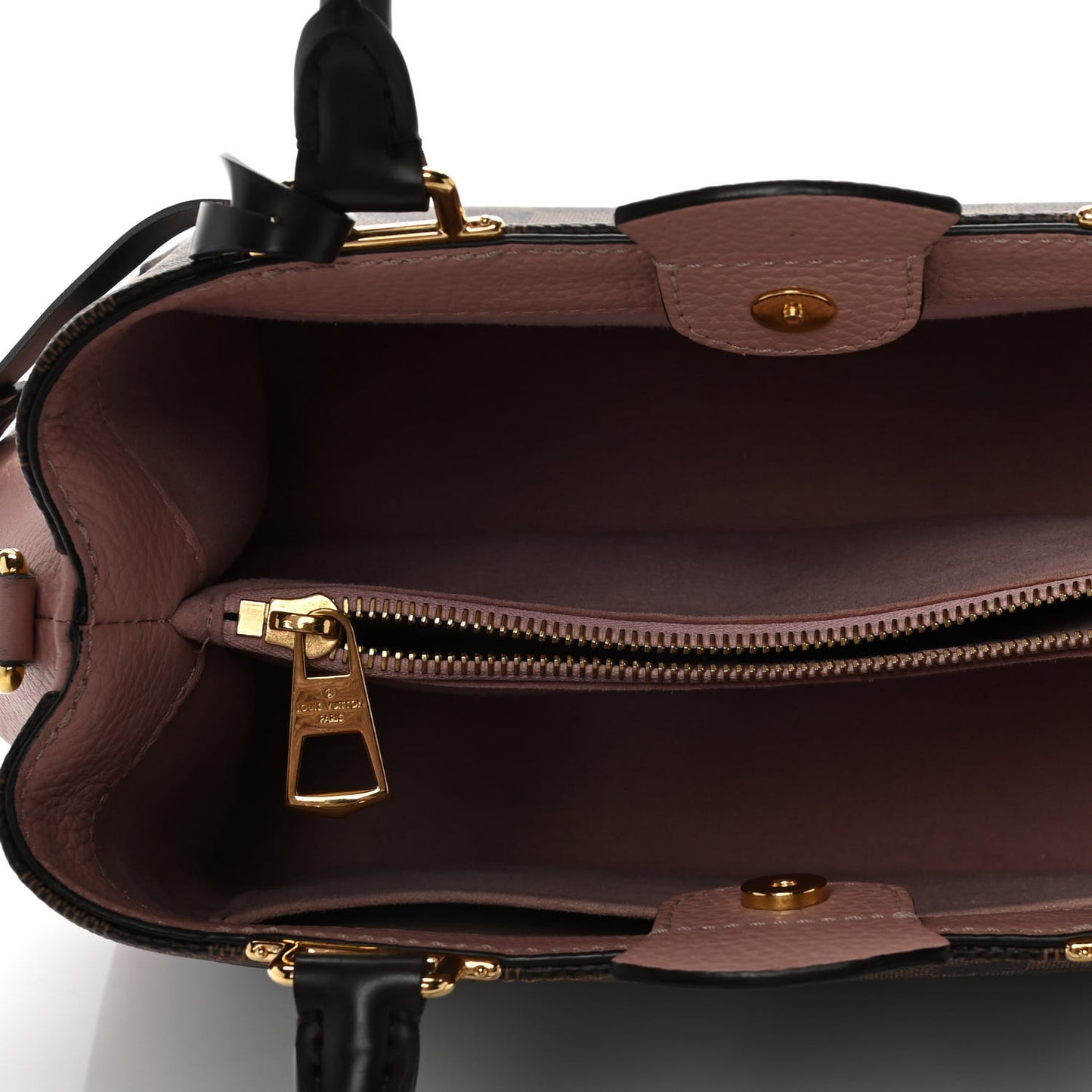 Damier Ebene Cuir Taurillon Brittany Magnolia