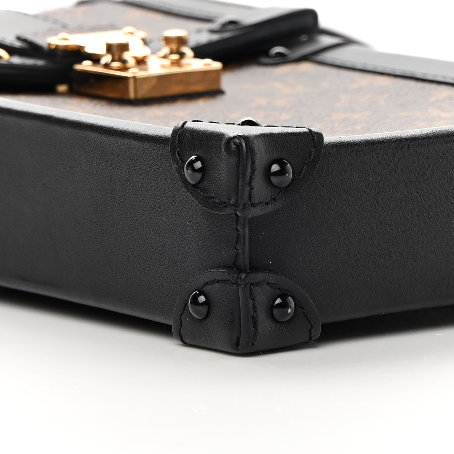 Louis Vuitton Monogram Pochette Trunk Verticale Black 8 of 13