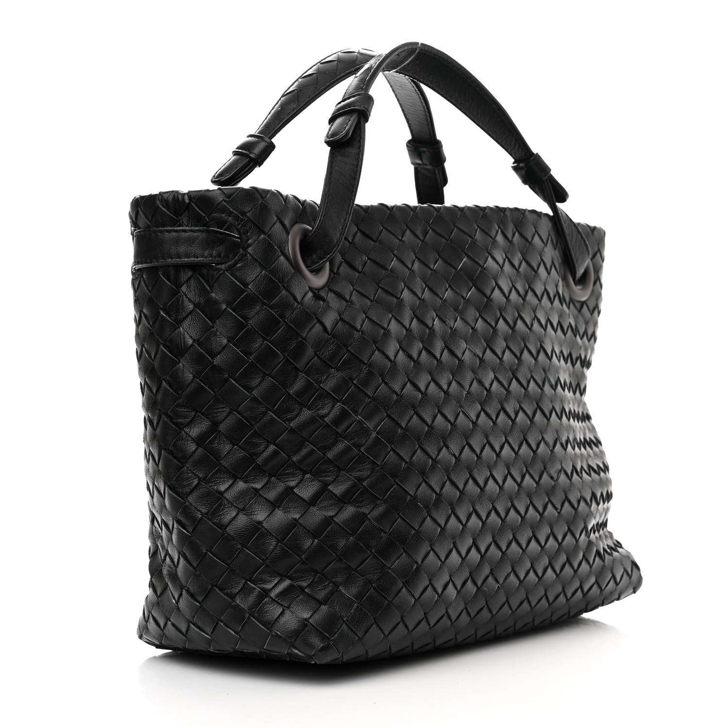 Bottega Veneta Nappa Intrecciato Small Bella Tote Black 3 of 11
