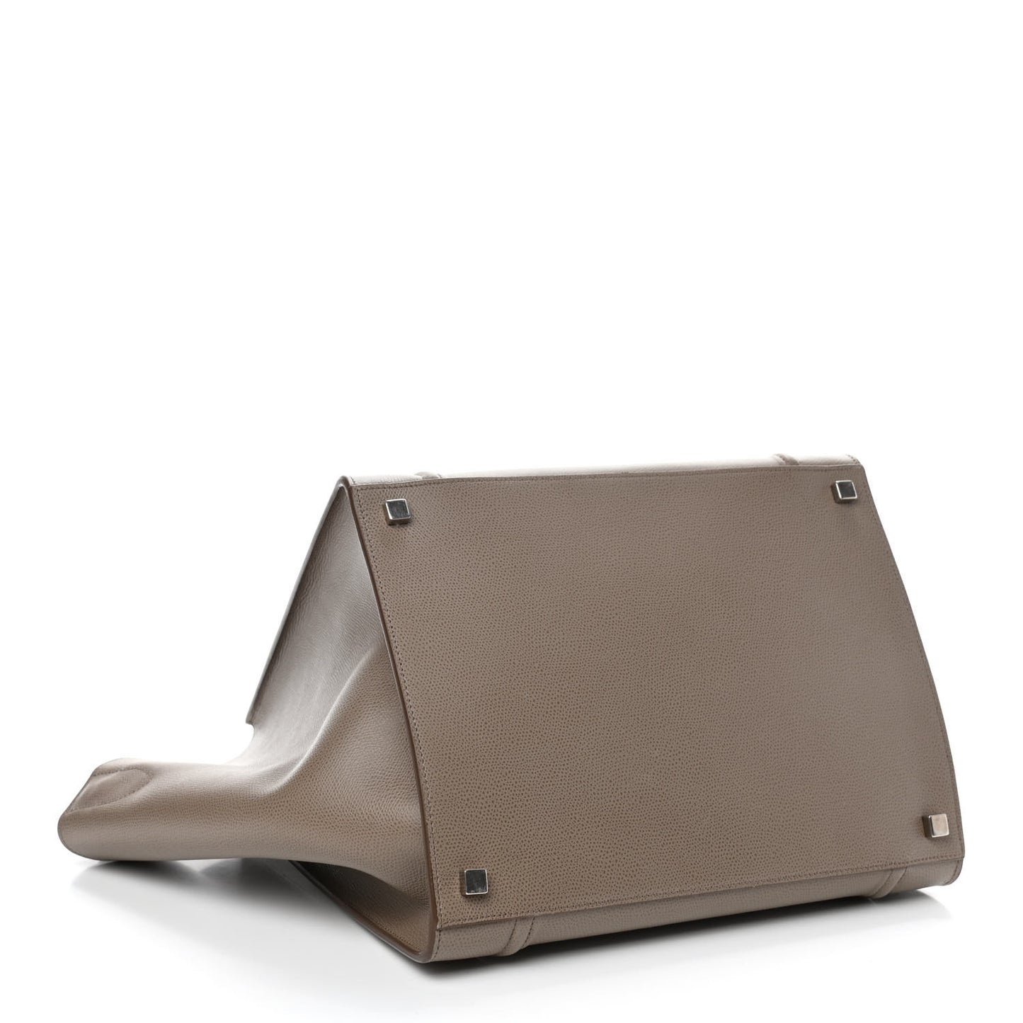 Baby Grained Calfskin Medium Phantom Luggage Taupe