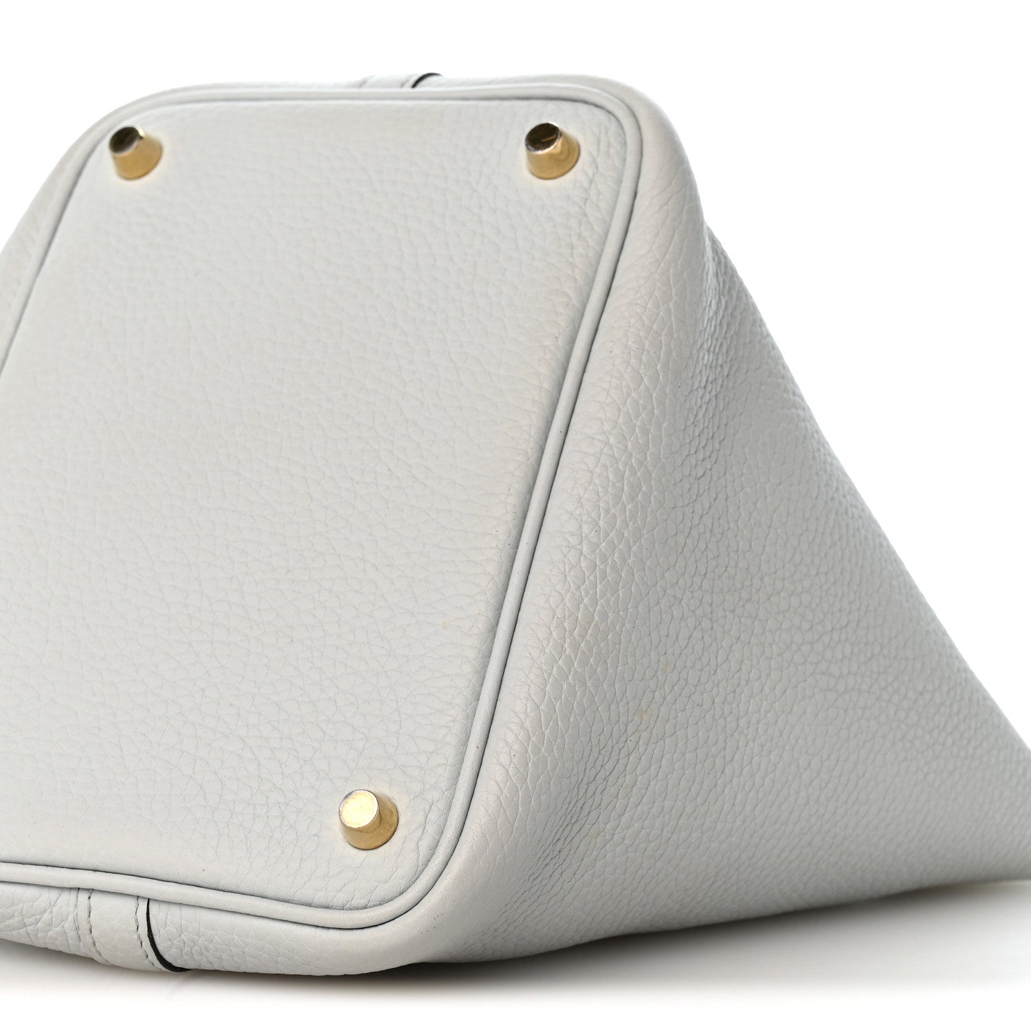 Hermes Taurillon Clemence Picotin Lock 18 PM Bleu Pale 10 of 14