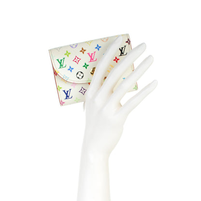 Louis Vuitton Monogram Multicolor Business Card Holder White 2 of 6