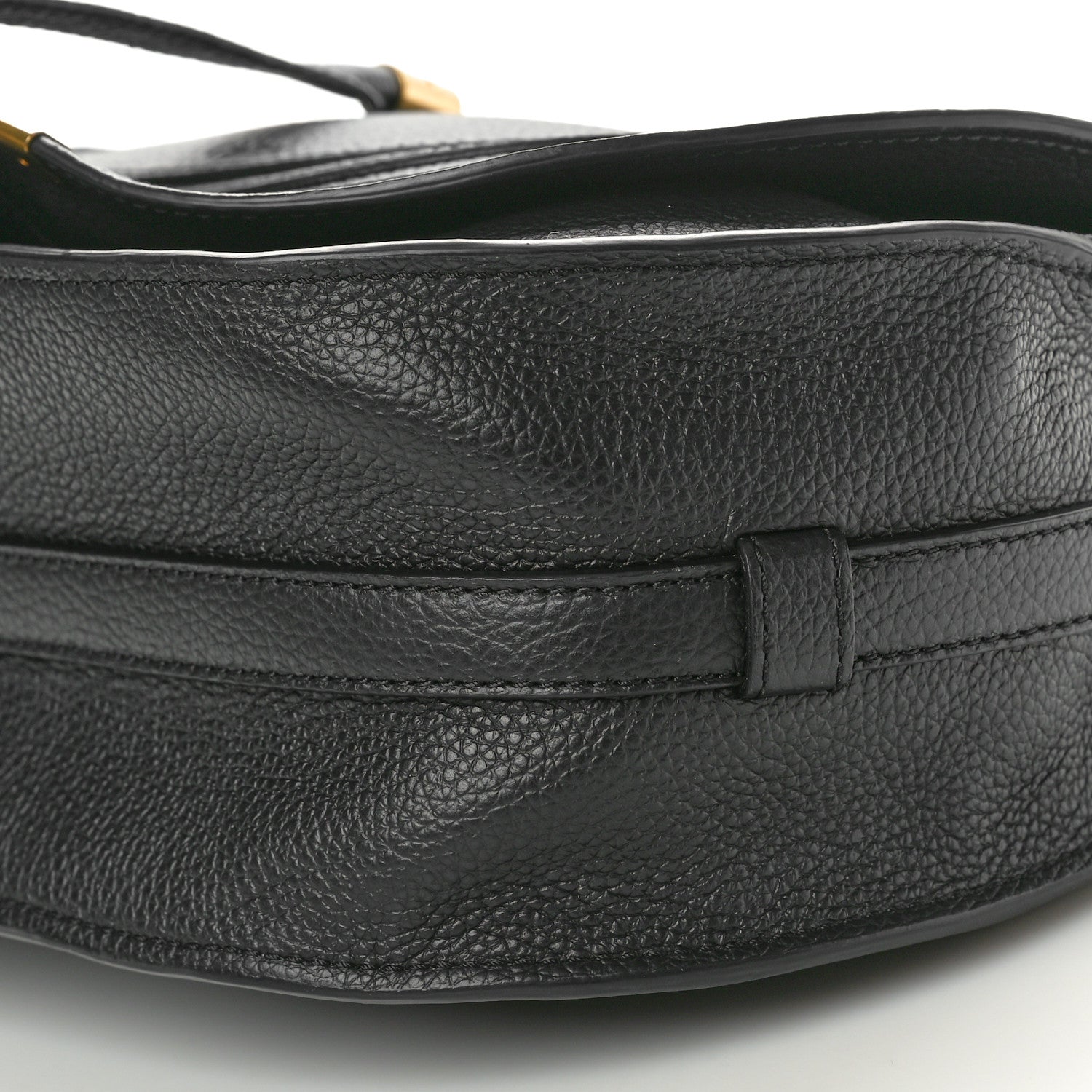 Chloe Calfskin Medium Marcie Round Crossbody Bag Black 11 of 11