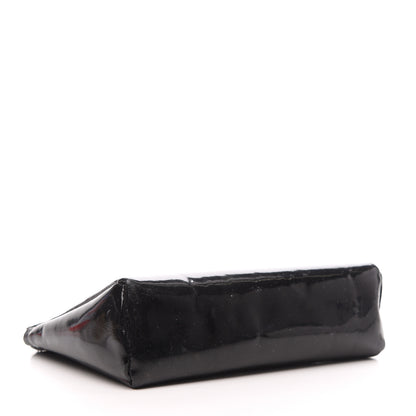 Chanel Patent Timeless CC Cosmetic Pouch Black 4 of 10