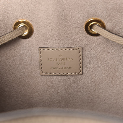 Louis Vuitton Empreinte Monogram Giant Neonoe MM Tourterelle Creme 9 of 11