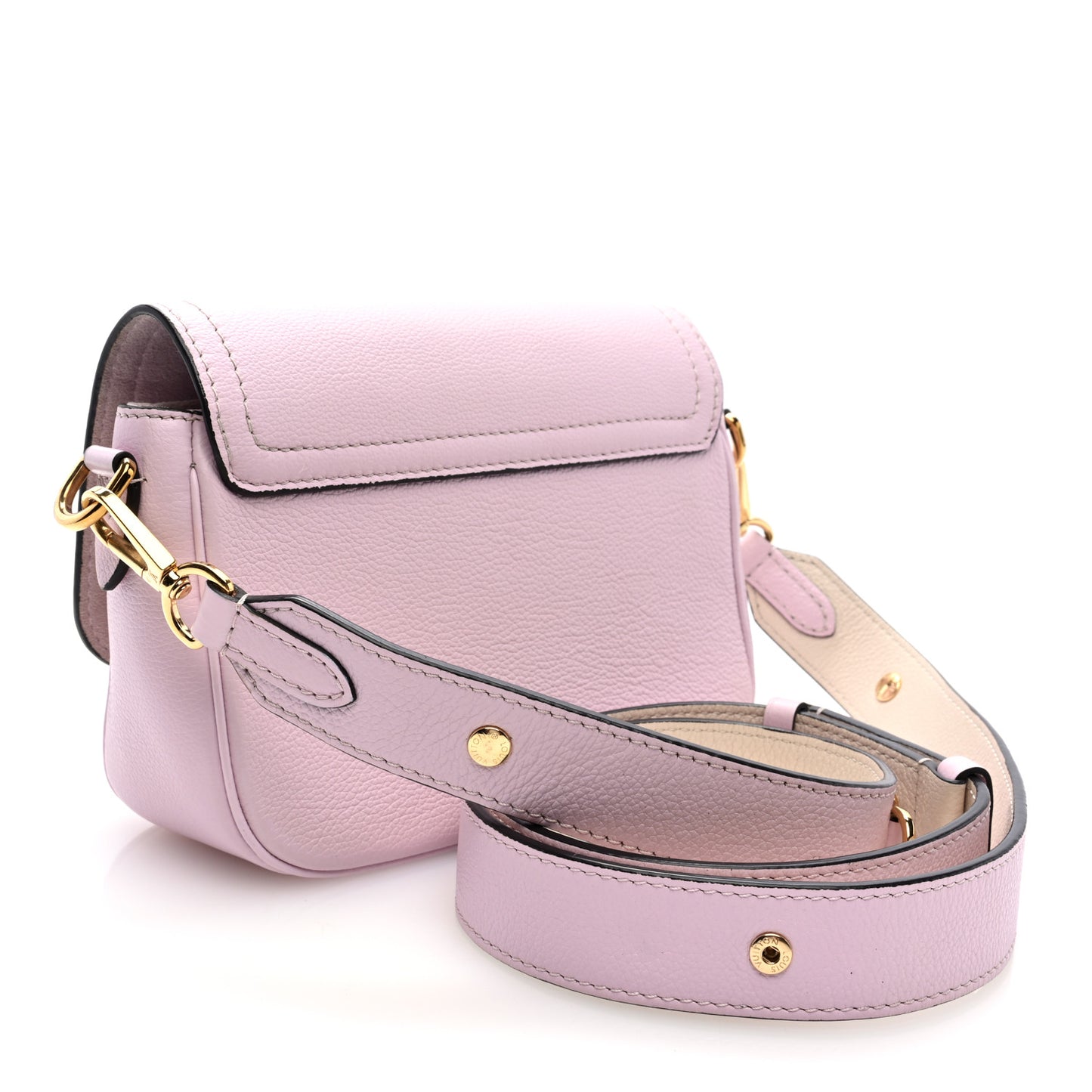 Grained Calfskin Lockme Tender Rose Water