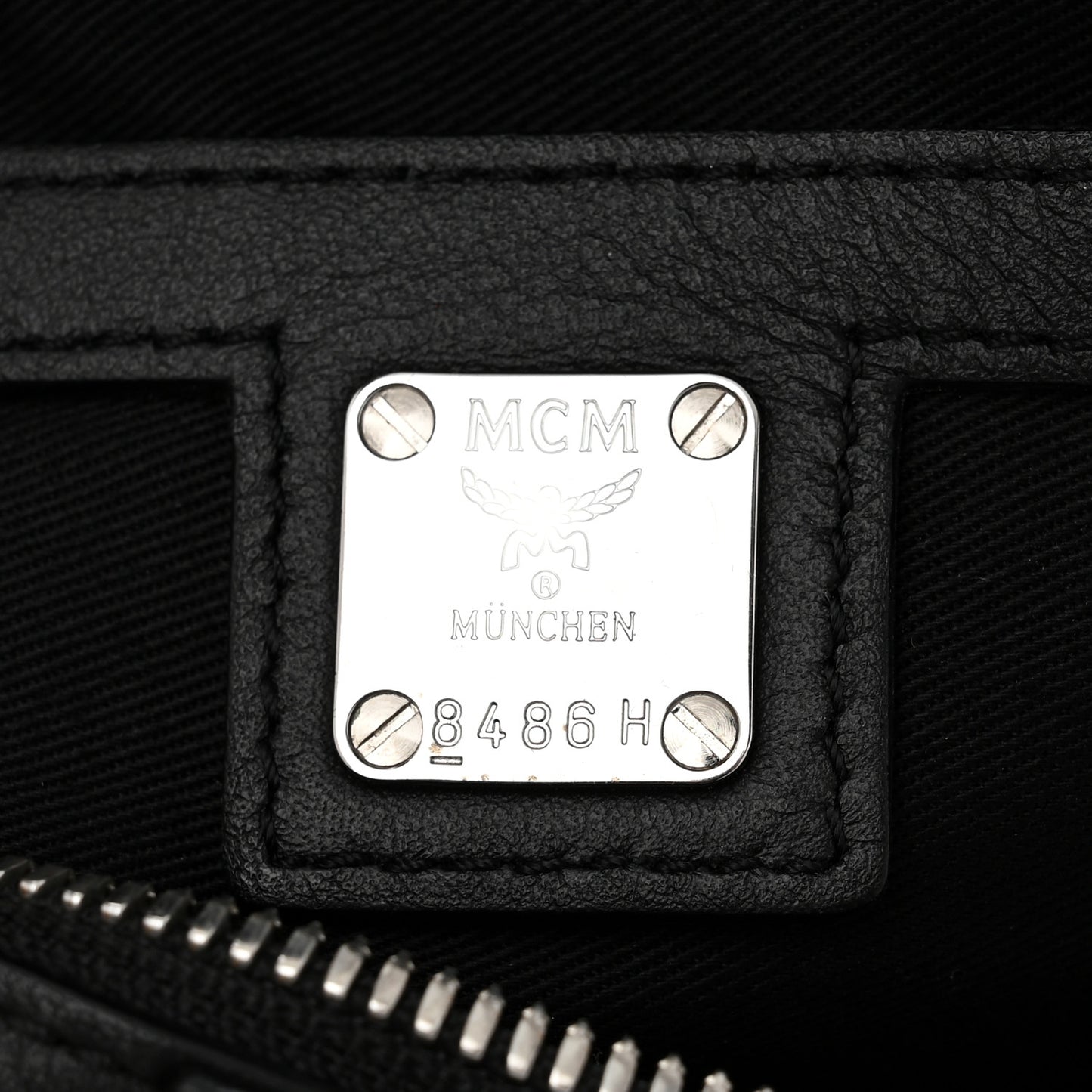 Calfskin Ottomar Monogram Fursten Belt Bag Black