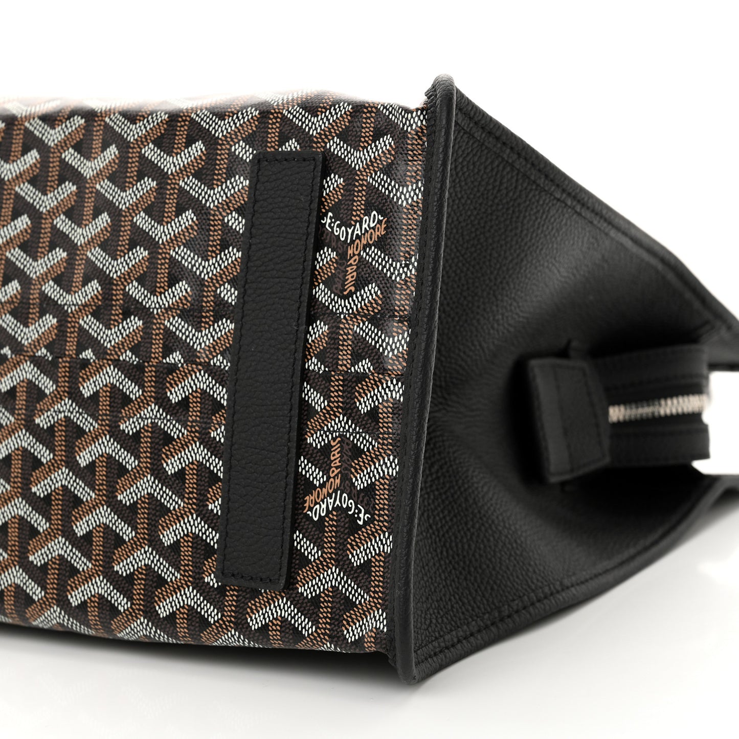 Goyardine Sac Hardy Pet Carrier PM Black